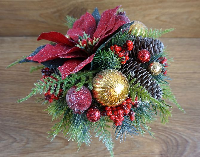 Christmas pots