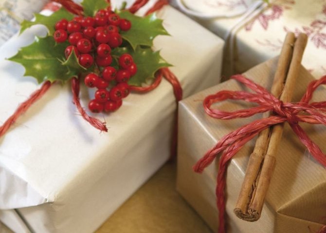 Original gift wrapping