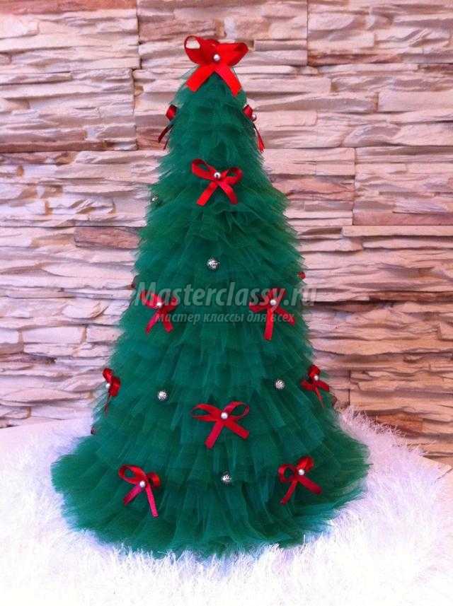 tüll karácsonyfa