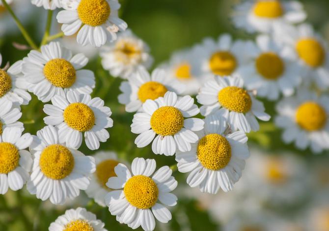 Feverfew, or chamomile as it is most often called, is very effective in pest control and is appreciated by many gardeners.