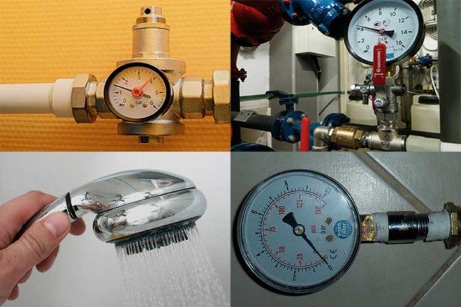 Pressure in the water supply systems of a private house