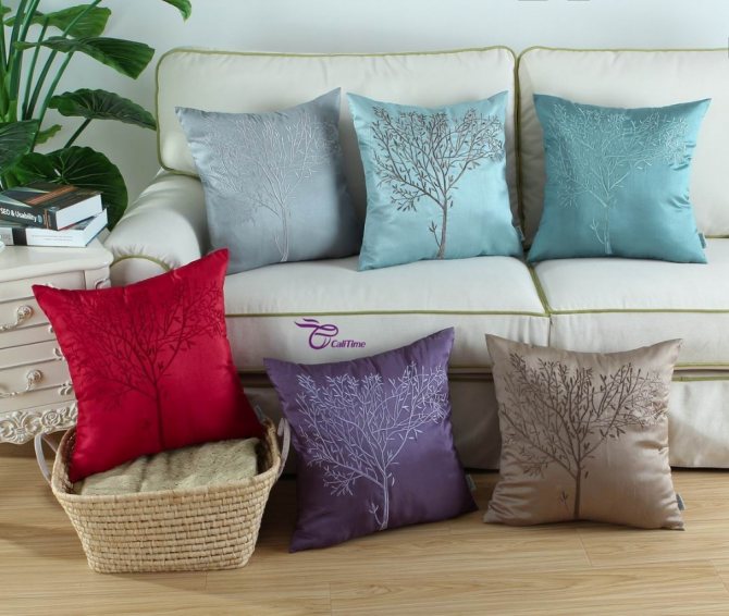 Decorative pillows - photos and videos of ideas for decorating a room with pillows: a master class on creating pillows of different shapes and types with your own hands