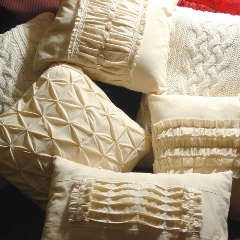 Decorative pillows - photos and videos of ideas for decorating a room with pillows: a master class on creating pillows of different shapes and types with your own hands