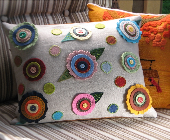 Felt pillows