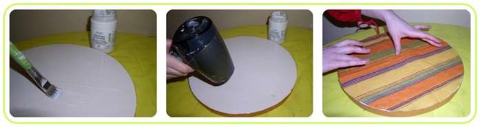 The glue can be used with PVA, then you will need to wait until it dries completely before coating.