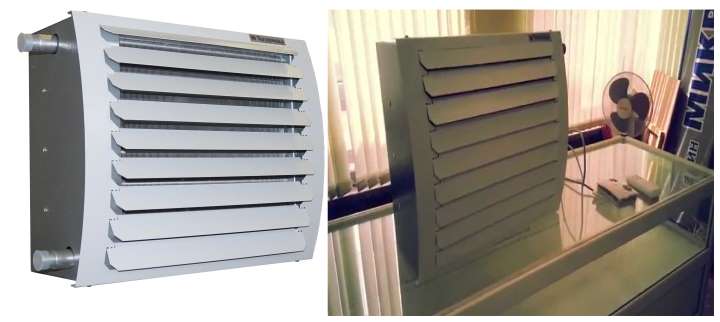 Опция за електрическо отопление - нагреватели с вентилатор