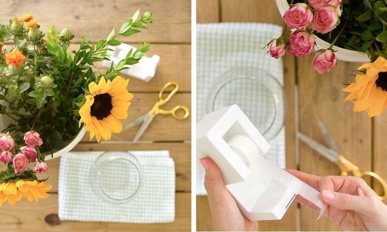 Garden flowers for a bouquet