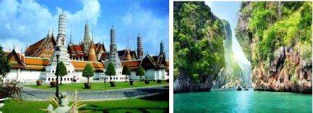 Буйна тропическа растителност, тридесет градусова жега, необичайни плодове, невероятно вълнуващ нощен живот, интересно гмуркане, многобройни забавления за деца, луксозно обслужване, будистки храмове, кралски дворец - всичко това ще даде на своите гости Тайланд.