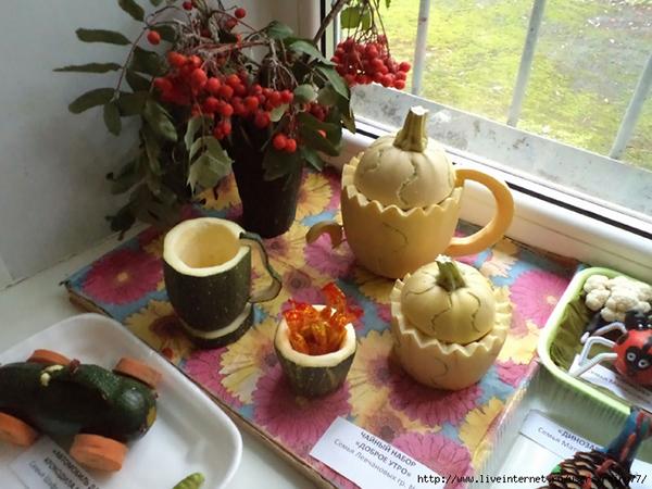 knutselen van een moestuin naar de tuin