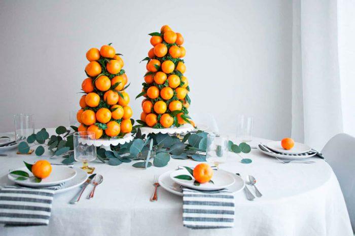 DIY tangerine crafts