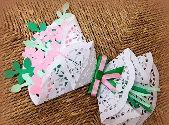 DIY crafts for March 8 from napkins