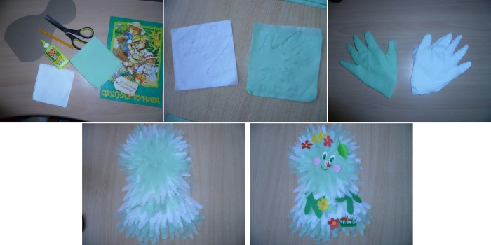 DIY crafts for March 8 from napkins