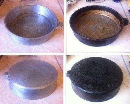 How to easily clean pots and pans at home
