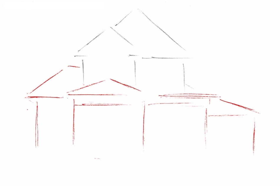 Hogyan rajzoljunk házat 1