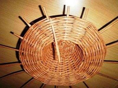 After weaving the fields of the desired size, the working tube is cut off, hidden from the inside of the cap and fixed with glue. As a safety net, you can also use glue to go around the edges of the hat.