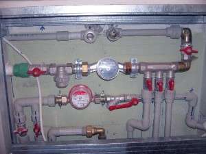 Diy plumbing in a private house