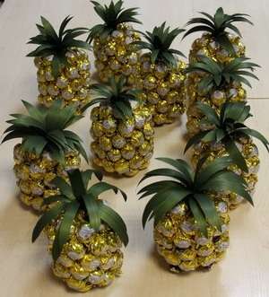 Er is weer een ananas klaar.