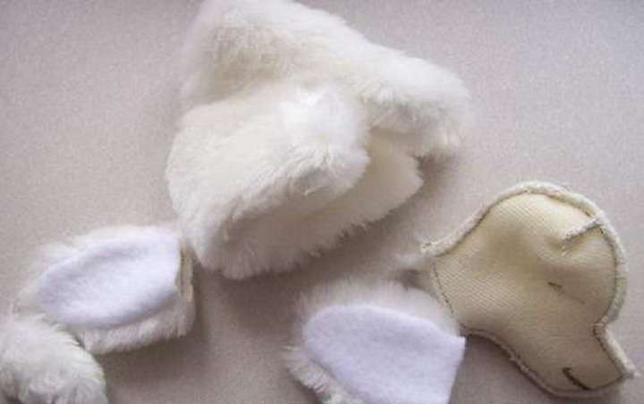 original Christmas toy with your own hands for the competition