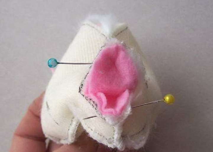 original Christmas toy with your own hands for the competition