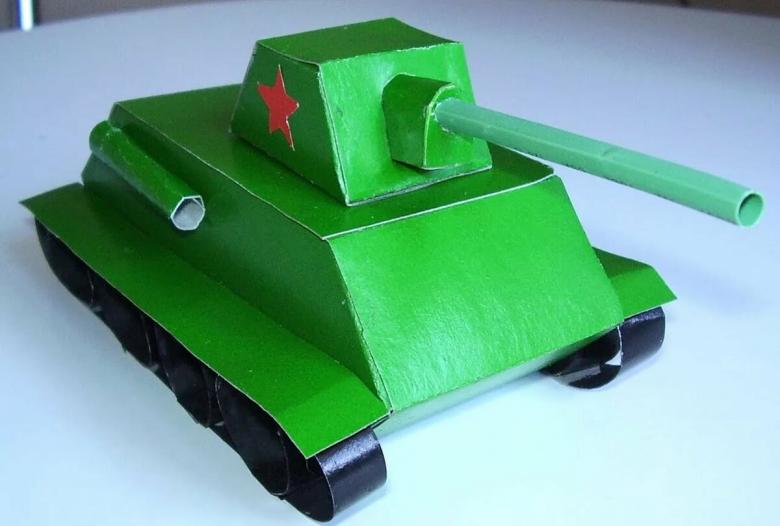 How to make a mock-up of military equipment with your own hands: step-by-step instructions, necessary materials, the best templates for cutting and gluing