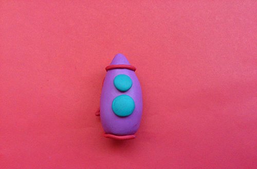 Plasticine rocket - master class, photo 4