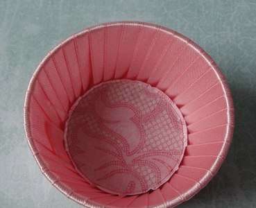 DIY fabric basket