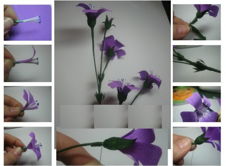 Jak zrobić rzemieślnicze kwiaty i rzemiosło z kwiatów: najłatwiejsze lekcje mistrzowskie i instrukcje wideo