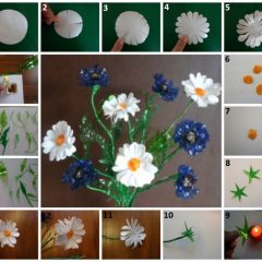 Jak zrobić rzemieślnicze kwiaty i rzemiosło z kwiatów: najłatwiejsze lekcje mistrzowskie i instrukcje wideo