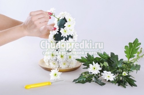 Rękodzieło z kwiatów