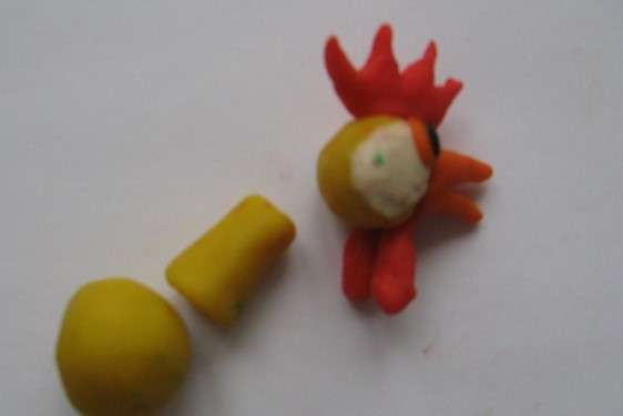 DIY haan met kinderen