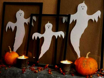 DIY halloween dekorációs szoba dekoráció