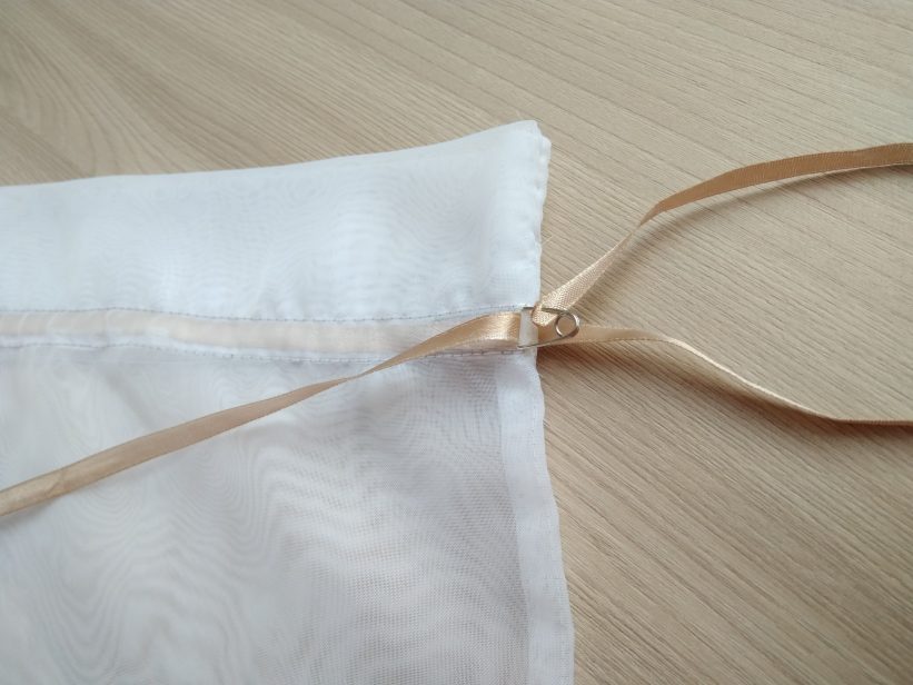 How to sew a bag with ties - DIY bags for gifts and herbs