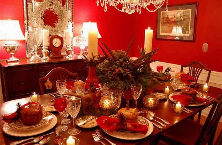 ideeën voor feestelijke tafeldecoratie
