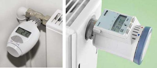 Battery electronic thermostats are large