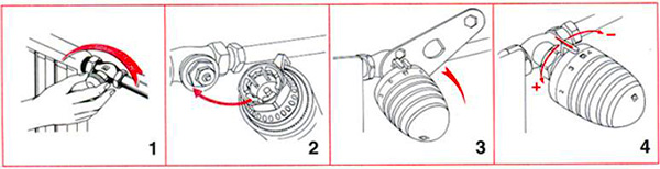 Head mounting procedure