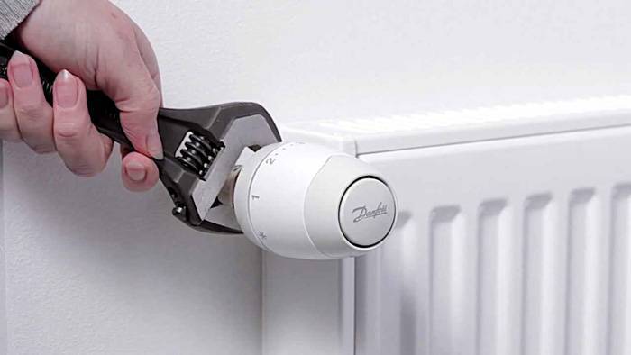 Thermostat for a heating radiator