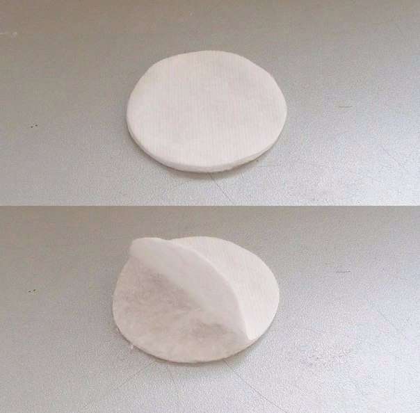 DIY moederdag knutselen van wattenschijfjes
