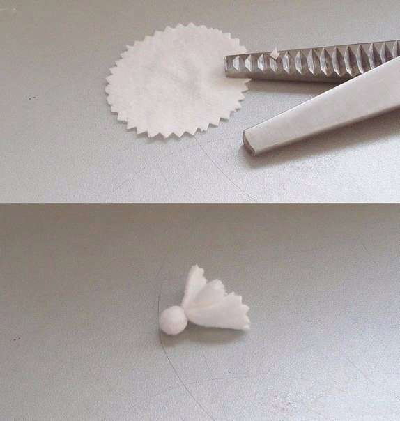 DIY moederdag knutselen van wattenschijfjes