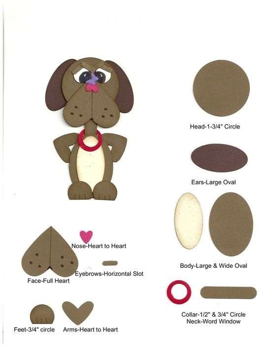 how to make a postcard dog
