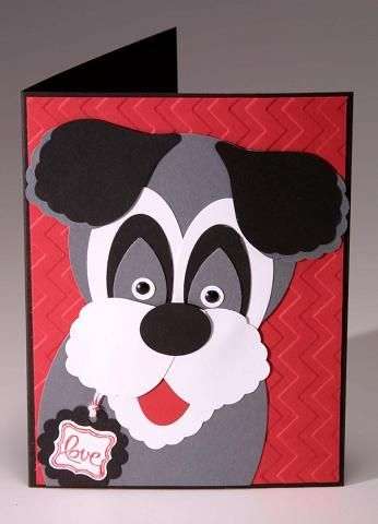 how to make a postcard dog