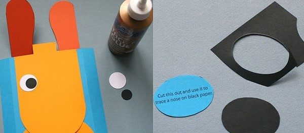 how to make a postcard dog