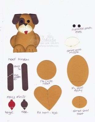how to make a postcard dog