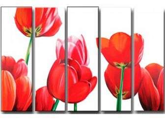 Bepaal de afbeelding zelf voordat u aan een creatieve interieurdecoratie begint. Je kunt landschappen, stillevens, complexe en eenvoudige thematische composities kiezen, het hangt allemaal af van je pre