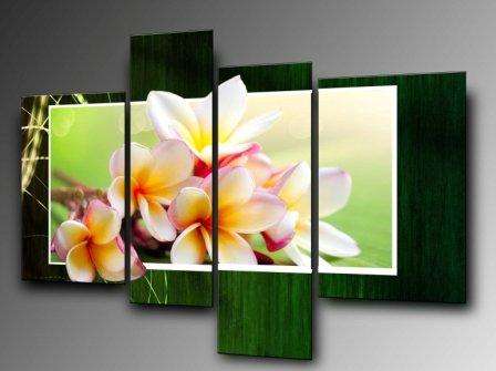 Doe-het-zelf modulaire schilderijen van behang. Masterclass met video