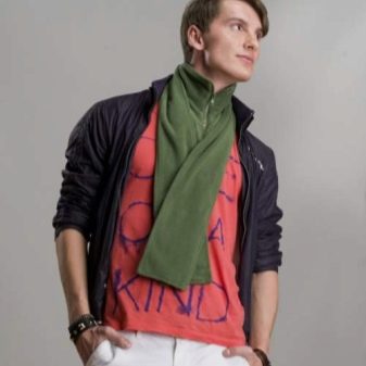 Мъжки шалове: снимков преглед на моделите на марката - кой модел да изберете за мъж, мъжки шалове с игли за плетене, схеми