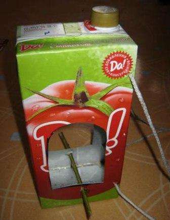 we use juice packaging