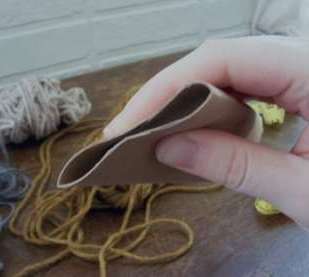 Or, more precisely, reels from toilet paper, cling film or any other cardboard lightweight reel
