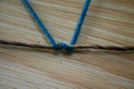 If you use twigs, then to keep them in shape, fasten them with a thread.