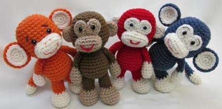 Amigurumi is one of the popular directions in needlework. Crocheted toys from threads are very original.