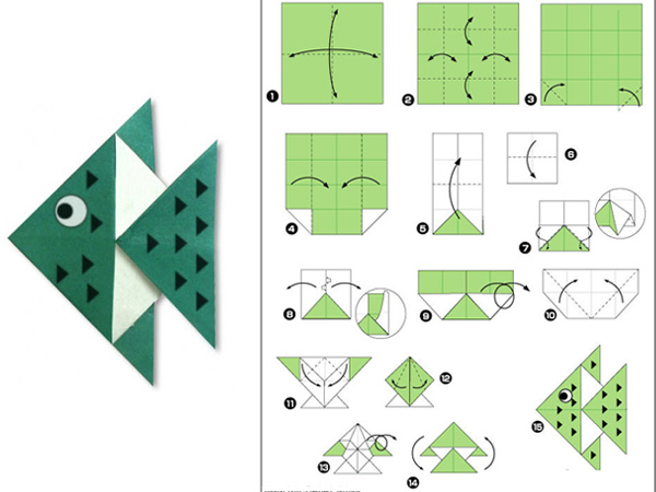 Origamipapier voor kinderen - de beste doe-het-zelf-ambachten